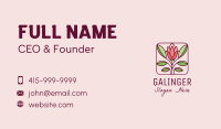 Elegant Flower Garden Business Card Image Preview