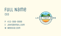 Adventure Road Landscape Business Card Image Preview