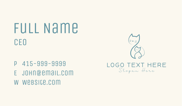 Pet Baby Vet Business Card Design Image Preview