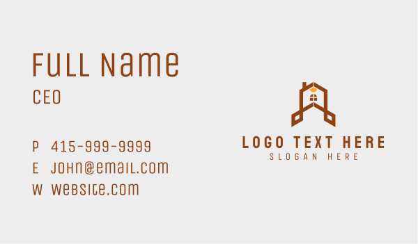 Letter A Realty Business Card Design Image Preview