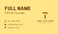 Town Roller Paint Business Card Design