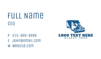 Blue Truck Movers Business Card Image Preview