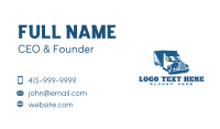 Blue Truck Movers Business Card Image Preview