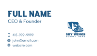 Blue Truck Movers Business Card Design