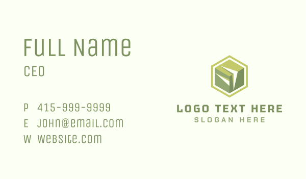 Cube Digital Technology Business Card Design Image Preview