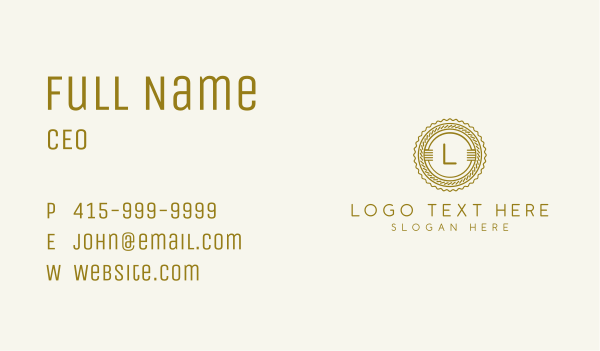 Premium Patch Lettermark Business Card Design Image Preview