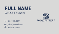 Home Construction Roofing Business Card Design