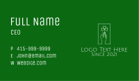 Minimalist Cloverleaf Hand Business Card Image Preview