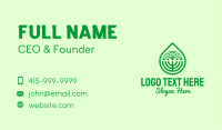 Green Agricultural Plant Business Card Image Preview