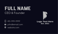 Gray Bird Silhouette Business Card Image Preview