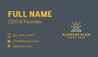 Sun Mountain Camp Business Card Image Preview