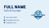 House Pipe Plumber Business Card Design