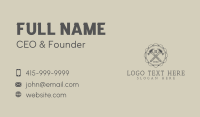 Handyman Hammer Badge Business Card Preview