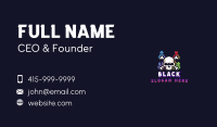 Skull Casino Gaming Business Card Image Preview