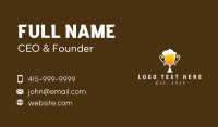 Beer Trophy Bar  Business Card Image Preview