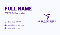 Gymnastics Handstand Athlete Business Card Image Preview