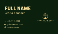 Natural Tree Woman Business Card Image Preview