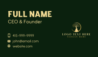 Natural Tree Woman Business Card Preview