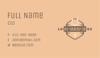 Horseshoe Western Star Business Card Image Preview