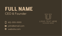Law Firm Paralegal  Business Card Design