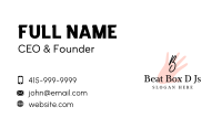 Stylish Spa Stylist Business Card Image Preview