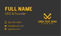 Gold Arrow Stocks  Business Card Image Preview