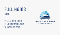 Car Wash Bubbles Business Card Image Preview