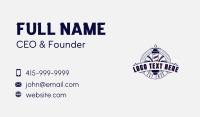 Barber Razors Haircut Business Card Image Preview