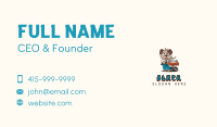 Pet Samurai Ninja Business Card Image Preview