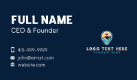 Travel Location Cruise Business Card Preview