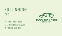 Fancy Eco Car Business Card Image Preview
