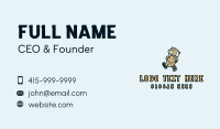 Coin Piggy Bank Business Card Design