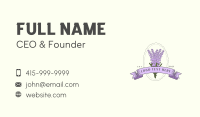 Lavender Flower Garden Business Card Image Preview