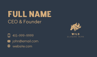 Wild Horse Head Business Card Image Preview