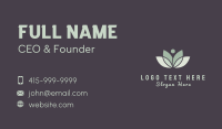 Natural Lotus Spa Business Card Image Preview