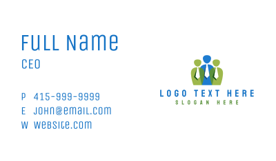 Employee Human Resources Team Business Card Image Preview
