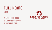 Muscle Man Bodybuilder Business Card Image Preview
