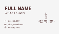 Clothing Fashion Tailor Business Card Design