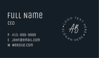 Professional Makeup Stamp Business Card Image Preview