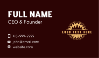 Saw Tree Woodwork Business Card Image Preview