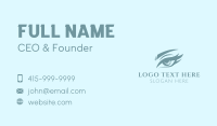 Eye Lashes Eyebrow Business Card Design