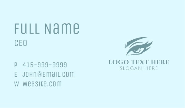 Eye Lashes Eyebrow Business Card Design Image Preview