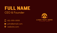 Woodwork Saw House Business Card Image Preview