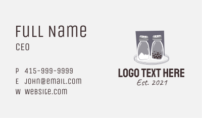 Condiments Shaker  Business Card Image Preview