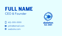 Blue Spear Fish Business Card Image Preview