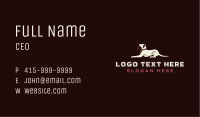 Dog Leash Training Business Card Image Preview