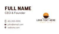 Morning Coffee Business Card Image Preview