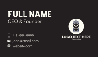 Skull Spray Paint Business Card Image Preview