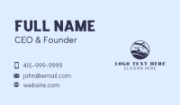 Marine Trout Fishing Business Card Design