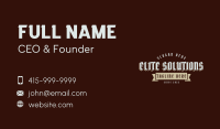Gothic Whiskey Wordmark Business Card Image Preview
